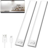 Odipie - niemals verwendet] USB-wiederaufladbarer LED-Streifen 23 cm/1500 mAh/3 Beleuchtungsmodi, kabellose LED-Küchenlampe unter dem Schrank, von ODIPIE