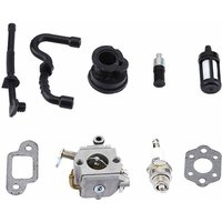 Niemals verwendet] Vergaser für stihl MS170 MS180 017 018, Vergaser für stihl MS170 MS180 017 018 Kettensägenteile Rasenmäher Vergaser von ODIPIE