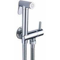 Odipie - niemals verwendet] WC-Brause-Mischbatterie-Set, thermostatische Handbrause in verchromter Toilette mit Verbrühschutz, von ODIPIE