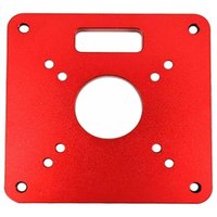 RT0700C Router Tisch Insert Platte 120x120x8mm Aluminium Holzbearbeitung Tisch Insert Platte von ODIPIE