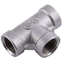 Rohrverschraubung, 3-Wege-Schnellverbinder, Edelstahl-T-Stück, 1/4 Zoll NPT-Rohrverschraubungen, 2 Stück (DN8) von ODIPIE