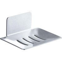 Seifenschale zur Wandmontage, selbstklebender Duschseifenhalter, Seifenkiste aus Metall, Regal ohne Bohren für Badezimmer, Schwammhalter für die Seifenschale zur Wandmontage, selbstklebender Duschseifenhalter, Seifenkiste aus Metall, Regal ohne Bohren für Badezimmer, Schwammhalter für die von ODIPIE