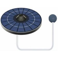 Odipie - Solar-Teich-Sauerstoffpumpe mit Luftschlauch und Sprudelstein, Fischteichbelüfter, Sauerstoffgenerator für Vogelbad, Springbrunnen, kleiner von ODIPIE
