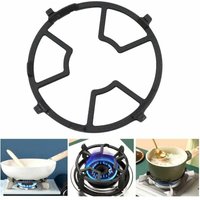 Stützring für Gasherdplatten – 17,5 cm rundes Pfannenregal aus Gusseisen, Kochanpassung mit vier/fünf Krallen, Schale für Küche, Kaffeekanne, Ofen, Stützring für Gasherdplatten – 17,5 cm rundes Pfannenregal aus Gusseisen, Kochanpassung mit vier/fünf Krallen, Schale für Küche, Kaffeekanne, Ofen, von ODIPIE