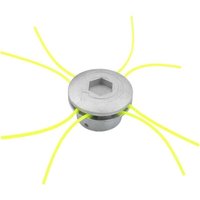 Universal-Freischneiderkopf, 4-Draht-Freischneiderkopf, Aluminium-Freischneider-Drahtkopf-Freischneider-Zubehör für Rasenmäher, 72 x 44,5 mm von ODIPIE