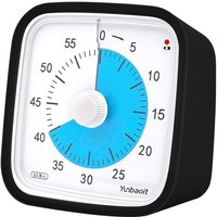 Visueller Timer mit Nachtlicht, 60-Minuten-Countdown-Timer für Kinder und Erwachsene, leiser Klassenzimmer-Timer, Zeitmanagement-Werkzeug für von ODIPIE