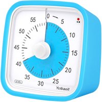 Visueller Timer mit Nachtlicht, 60-Minuten-Countdown-Timer für Kinder und Erwachsene, leiser Klassenzimmer-Timer, Zeitmanagement-Werkzeug für von ODIPIE