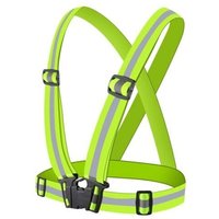 Warnweste mit hoher Sichtbarkeit, reflektierende, verstellbare, elastische Sicherheitsweste, reflektierende Weste oder reflektierende Fahrradweste von ODIPIE