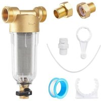 Wasserfilter Mehrwegfilter Kombination G3/4 MNPT+G3/4 Vorfilter Sedimentfilter Feinfilter Ausspülbarer Feinfilter mit Adapter Wasserfilter Mehrwegfilter Kombination G3/4 MNPT+G3/4 Vorfilter Sedimentfilter Feinfilter Ausspülbarer Feinfilter mit Adapter von ODIPIE