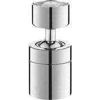 Wasserhahn-Luftsprudler, Doppelfunktion, 360° drehbar, schwenkbarer Wasserhahn-Sprühkopf, wassersparend mit sanftem Blasenstrahl und starkem Sprüher Wasserhahn-Luftsprudler, Doppelfunktion, 360° drehbar, schwenkbarer Wasserhahn-Sprühkopf, wassersparend mit sanftem Blasenstrahl und starkem Sprüher von ODIPIE