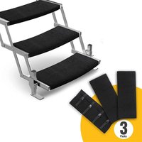 Wohnmobil Trittstufen Fußmatte,45x46cm Schnallenverschluss Verstellbare Teppich Trittstufe Wohnmobil,Wohnmobil Gadgets und Wohnmobil Zubehör für von ODIPIE