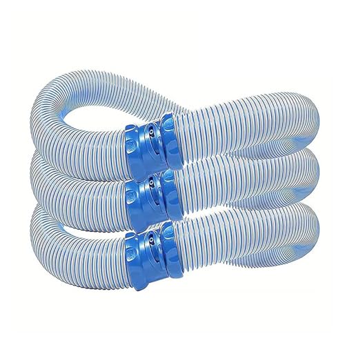 ODJDNLKLWN Schlauch 1/3/5 stücke Pool Reiniger Twist Lock Schlauch 1M Gummi Reinigung Rohre Ersatz Zubehör Gartenschlauch(3Pcs) von ODJDNLKLWN
