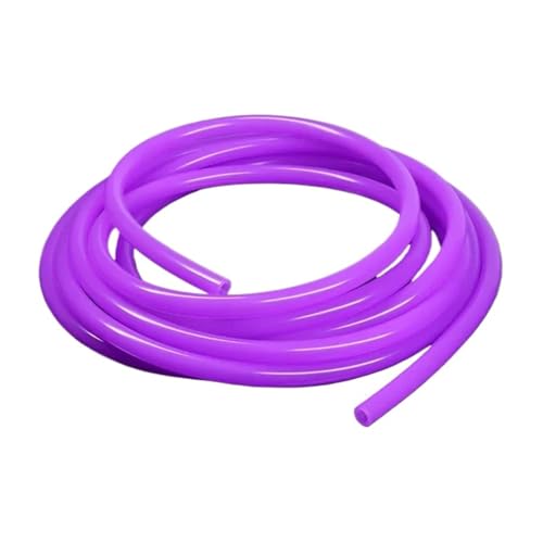 ODJDNLKLWN Schlauch 1~10m Rohr Lila Flexible Aquarium Luft Bewässerung Rohr Wasser Anschluss Garten Aquarium Teich Pumpe Schlauch Gartenschlauch(10 Meters_ID 2MM X OD 3MM) von ODJDNLKLWN
