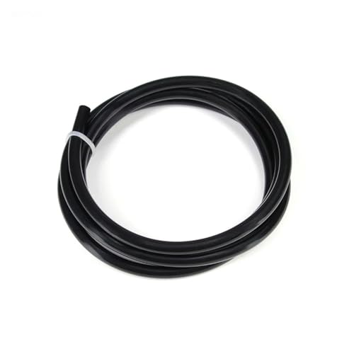ODJDNLKLWN Schlauch 1~30M Kraftstoff Gas Schlauch String Rohr Benzin Rohr for Trimmer Schläuche Kettensäge Gebläse Linie Werkzeug Gartenschlauch(Black,3METERS_ID 2.5MM X OD 5MM) von ODJDNLKLWN