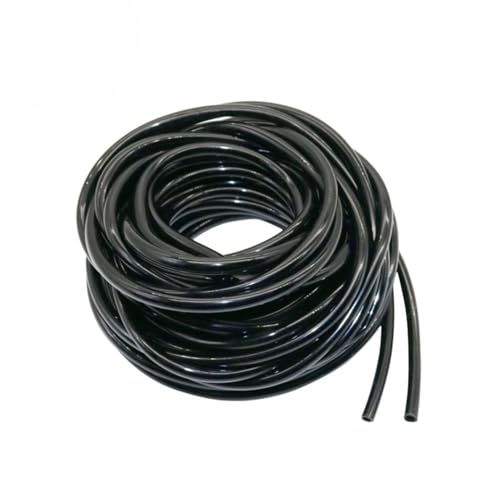 ODJDNLKLWN Schlauch 10/20/40M Gartenbewässerungsschlauch 1/4" 4/7mm PVC Micro Drip Bewässerungsschlauch Sprinkler Rasenpflanzen Blumengewächshausrohr Gartenschlauch(30m) von ODJDNLKLWN