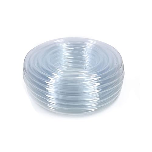 ODJDNLKLWN Schlauch 1m ~ 10m PVC Transparent Schläuche Durchmesser Kunststoff Schlauch Garten Rohr Wasser Rohr Gartenschlauch(2 Meters_ID 18MM X OD 20MM) von ODJDNLKLWN