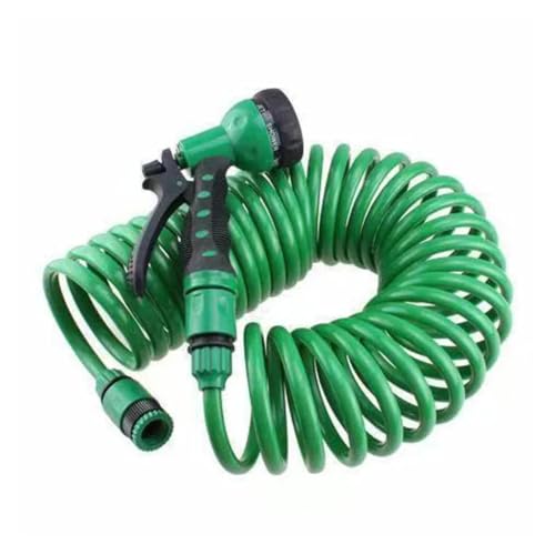 ODJDNLKLWN Schlauch 7.5/15/30m Garten Schlauch Teleskop Bewässerung Waschen Wasser Erweiterbar Spray Auto Rohr Frühling Gartenschlauch(100ft) von ODJDNLKLWN