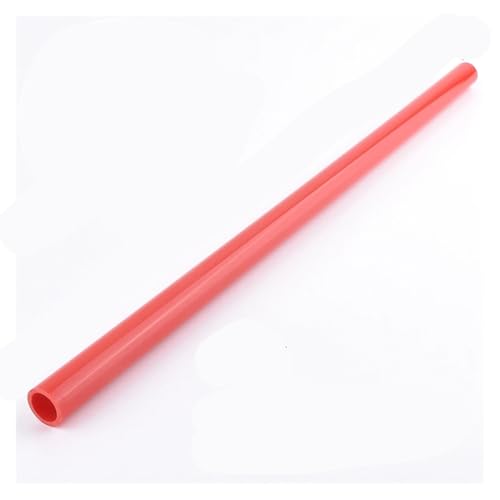 ODJDNLKLWN Schlauch Acrylrohr 9 Farben Außendurchmesser 20~50 mm Aquarium Aquarium Rohr Garten Heim Bewässerungssystem Aquakultur Gartenschlauch(Red,Outer Diameter 50mm) von ODJDNLKLWN