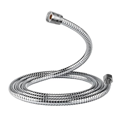 ODJDNLKLWN Schlauch Bad Dusche Schlauch Edelstahl Flexible Handheld Kopf Rohr Sanitär for Bad Zubehör Gartenschlauch(3m) von ODJDNLKLWN