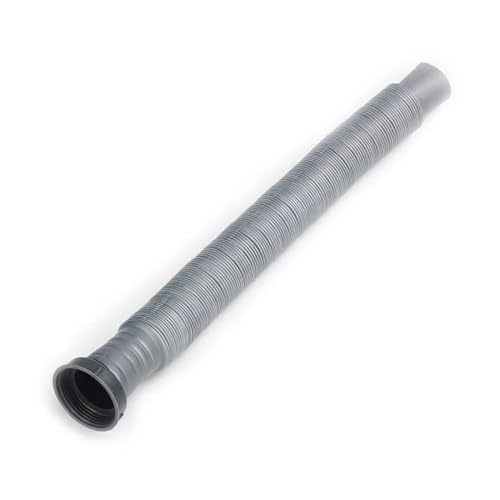 ODJDNLKLWN Schlauch Waschmaschine Waschmaschine Abwasser Ablaufschlauch Rohr 4 Ft Grau Gartenschlauch(1.2inch Joint 1.5 M) von ODJDNLKLWN
