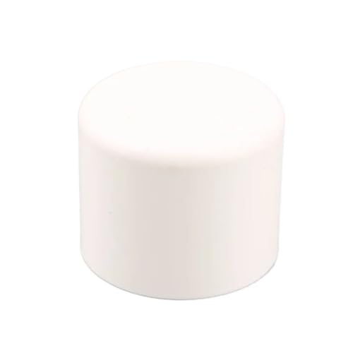 Rohrverbinder 2 Stück PVC-Rohrstopfen 20/25/32/40/50 mm, Wasserrohrstopfen, Bewässerungsverbinder für Garten und Aquarium (WHITE,ID 50mm) von ODJDNLKLWN