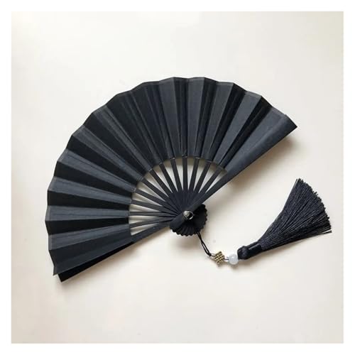 Ventilator Party Decor Ornamente 4 Zoll Faltfächer Mini Vergoldete Reispapier Hanfu Bunte Griff Fans Held Dance Handventilator(11) von ODJDNLKLWN