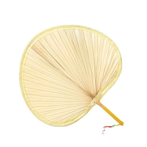 Ventilator Tragbarer handgewebter Sommer-Handventilator aus Stroh zur Heimdekoration Handventilator(2) von ODJDNLKLWN