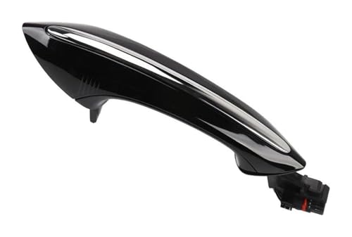 ODKISXS Auto-Außentürgriffe Für B&MW Für 5 6 7 Serie F10 F07 F02 525 528 530 535 730 Schwarz Braun Weiß Außentürgriff Außen 51217231931 Autogriffe(Black Front Right) von ODKISXS