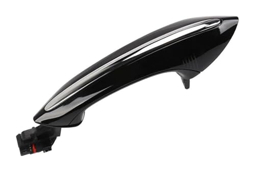 ODKISXS Auto-Außentürgriffe Für B&MW Für 5 6 7 Serie F10 F07 F02 525 528 530 535 730 Schwarz Braun Weiß Außentürgriff Außen 51217231931 Autogriffe(Black Rear Left) von ODKISXS