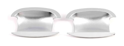 ODKISXS Auto-Außentürgriffe Für MK3 Türgriff-Abriebschutz Anti-Kratz-Schutz Äußere Schüsselabdeckung Kompatibel Mit 2009–2017(Small Door Bowl Plating) von ODKISXS