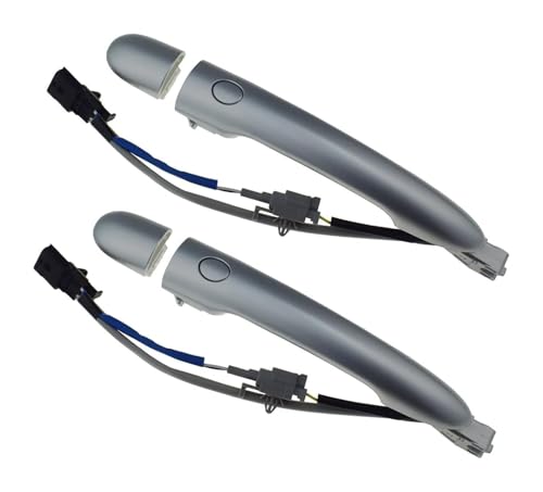 ODKISXS Auto-Außentürgriffe Für R&enault Für Koleos 2009-2018 80640?JY01B 80640?JY01A 80647-JY01A 80647JY01A Auto-Außentürgriffe Silber Außen(Rear Pair 2pcs) von ODKISXS