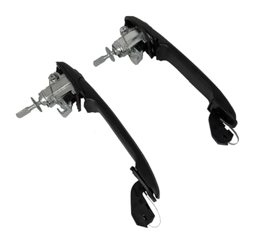 ODKISXS Auto-Außentürgriffe Für SEAT Für ALHAMBRA 1996-2010 Türgriff Mit 2 Schlüssel 6K0837205 6K0837206 Auto Außengriffe Vorne Links Rechts von ODKISXS