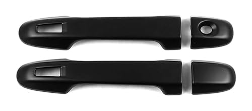 ODKISXS Auto-Außentürgriffe Für Subaru Für Forester Einloch-Doppel-Smart-Türgriff-Zierrahmen-Modifikationszubehör Schutz Anti-Scratch Kompatibel Mit 2019-2024(2 Doors Matte Black) von ODKISXS