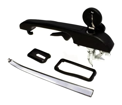 ODKISXS Auto-Außentürgriffe Für VW Für G&olf MK1 MK2 Für Jetaa Autotürgriffe Schloss W Schlüssel Außen Vorne Hinten Links Rechts 191837205A191837206A Seitengriff(Front Left) von ODKISXS