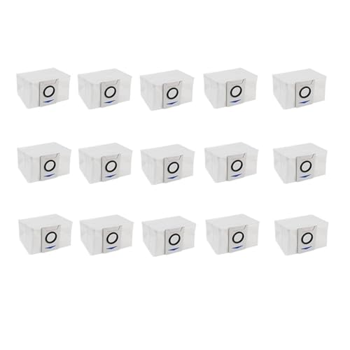 Kompatibel Mit Ecovacs Deebot X1 OMNI / T10 OMNI / T20 OMNI. Roboter-Staubsauger-Staubbeutel-Zubehör, Mülleimer, Müllbeutel, Vakuumbeutel(15pcs) von ODYNOWKFG