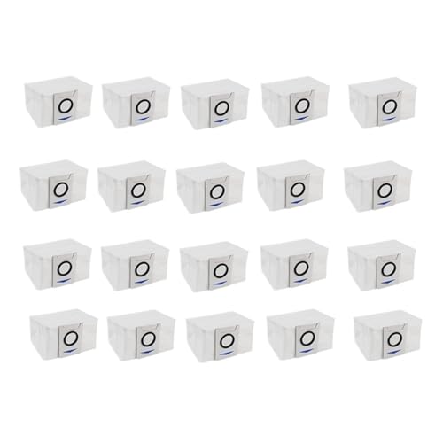 Kompatibel Mit Ecovacs Deebot X1 OMNI / T10 OMNI / T20 OMNI. Roboter-Staubsauger-Staubbeutel-Zubehör, Mülleimer, Müllbeutel, Vakuumbeutel(20pcs) von ODYNOWKFG