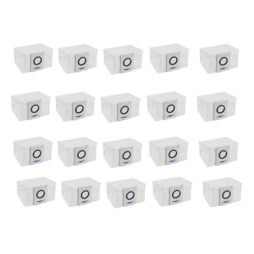 Kompatibel Mit Ecovacs Deebot X1 OMNI / T10 OMNI / T20 OMNI. Roboter-Staubsauger-Staubbeutel-Zubehör, Mülleimer, Müllbeutel, Vakuumbeutel(20pcs) von ODYNOWKFG