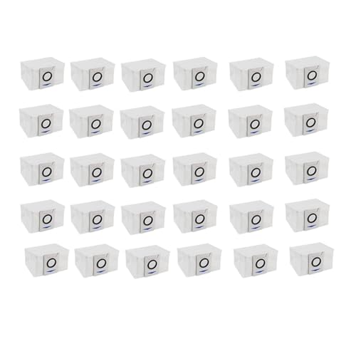 Kompatibel Mit Ecovacs Deebot X1 OMNI / T10 OMNI / T20 OMNI. Roboter-Staubsauger-Staubbeutel-Zubehör, Mülleimer, Müllbeutel, Vakuumbeutel(30pcs) von ODYNOWKFG