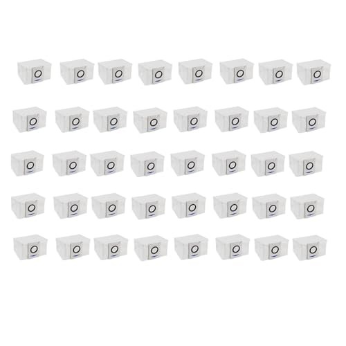 Kompatibel Mit Ecovacs Deebot X1 OMNI / T10 OMNI / T20 OMNI. Roboter-Staubsauger-Staubbeutel-Zubehör, Mülleimer, Müllbeutel, Vakuumbeutel(40pcs) von ODYNOWKFG