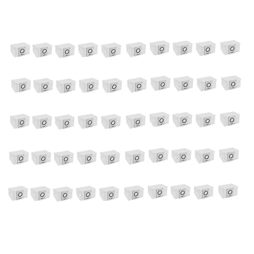 Kompatibel Mit Ecovacs Deebot X1 OMNI / T10 OMNI / T20 OMNI. Roboter-Staubsauger-Staubbeutel-Zubehör, Mülleimer, Müllbeutel, Vakuumbeutel(50pcs) von ODYNOWKFG