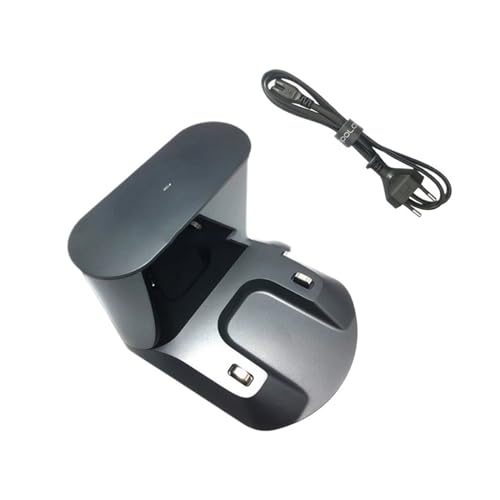 Kompatibel Mit Roborock S5 MAX / S6 Pure / S6 MaxV / S8 / Q5 PRO / Q7 MAX / Q8 MAX. Basisladegerät-Zubehör For Staubsauger, CE-Version.(Black with cable) von ODYNOWKFG