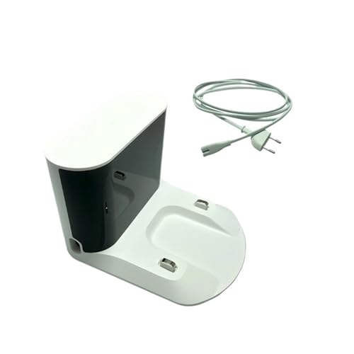 Kompatibel Mit Roborock S5 MAX / S6 Pure / S6 MaxV / S8 / Q5 PRO / Q7 MAX / Q8 MAX. Basisladegerät-Zubehör For Staubsauger, CE-Version.(White with cable) von ODYNOWKFG