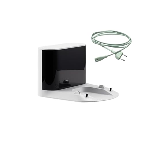 Kompatibel Mit Roborock S7 Q7/S7 Plus/Q7 Max S5 Max S7 MaxV/S8/Q8 MAX. Ladestation-Zubehör For Staubsauger, Europäische Version.(White with cable) von ODYNOWKFG