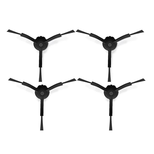 Kompatibel Mit Roborock S8 Pro Ultra S7 Max Qrevo Q7 Q8 Q5 MaxV S6 S5 S4 E5 E4 E3 E2 C1. Ersatzteile For Die Schwarze Seitenbürste Des Roboterstaubsaugers.(Black 4) von ODYNOWKFG