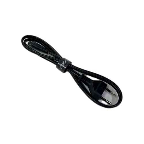 Ladestation-Zubehör. Kompatibel Mit Roborock S7, Q7, S7 Plus/Q7 Max/S5 Max/S8/Q8 MAX. Ladegerät EU-Version.(Black cable) von ODYNOWKFG