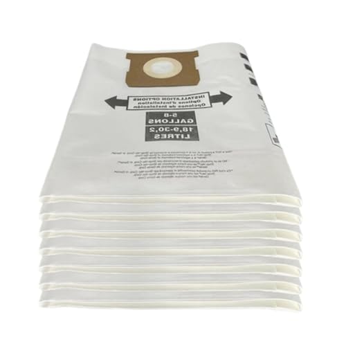 Universeller Trockenstaubsaugerbeutel For 5 Bis 8 Gallonen Staubsauger 5–8. Kompatibel Mit Ridgid VF.(7pcs) von ODYNOWKFG