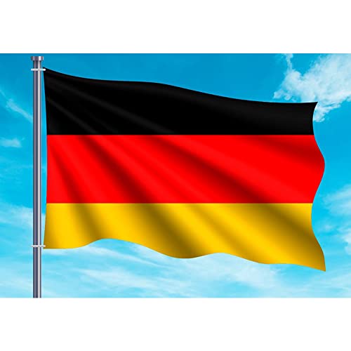 Oedim Flagge Deutschland | 150 x 85 cm | verstärkt und mit Nähten | Flagge mit 2 Metallösen und wasserdicht von Oedim