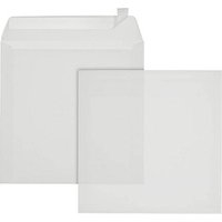 ÖKI Briefumschläge quadratisch ohne Fenster transparent haftklebend 500 St. von ÖKI