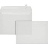 ÖKI Briefumschläge DIN C5 ohne Fenster transparent haftklebend 50 St. von ÖKI