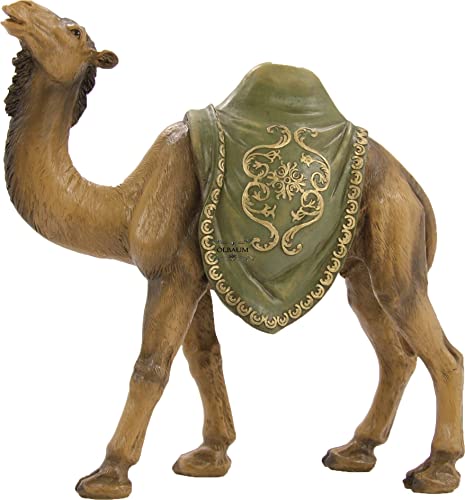 ÖLBAUM XXL Kamel 25 cm Figur für Weihnachskrippe, ausgeprägte und saubere Mimik, für 15-25 cm Figuren, hochwertige Verarbeitung von ÖLBAUM